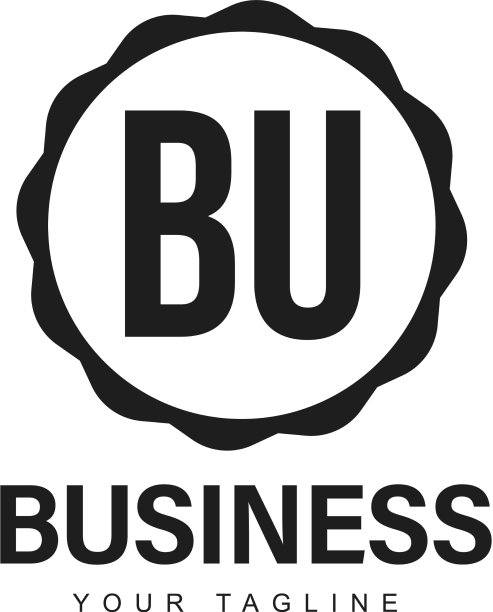 卜初设计了一个具有抽象风格的标志图片下载