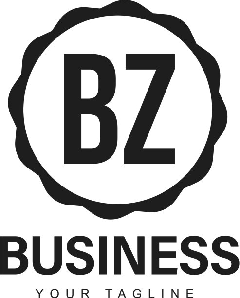 最初的一个抽象风格的标志设计图片下载