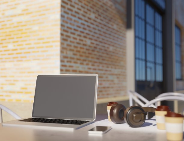 在咖啡店的前面图片下载