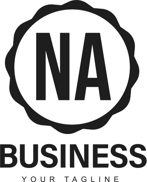 最初的一个标志设计具有抽象风格图片下载