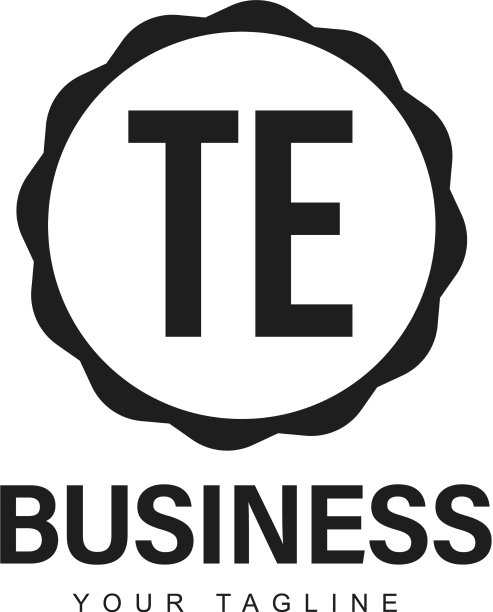 一个具有抽象风格的标志设计图片下载