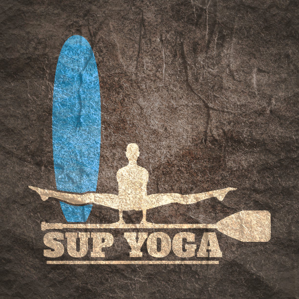 划板瑜伽冥想。健康的生活方式的概念图片下载