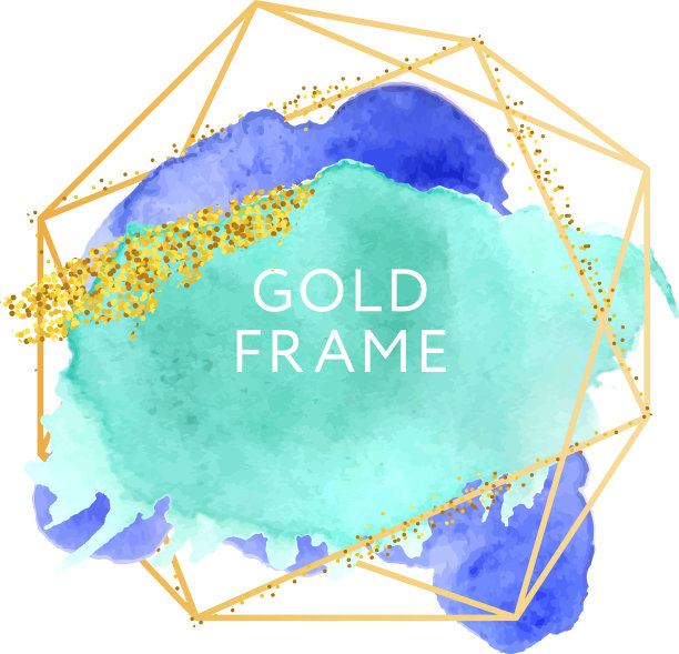 徽标刷绘水彩背景艺术图片下载