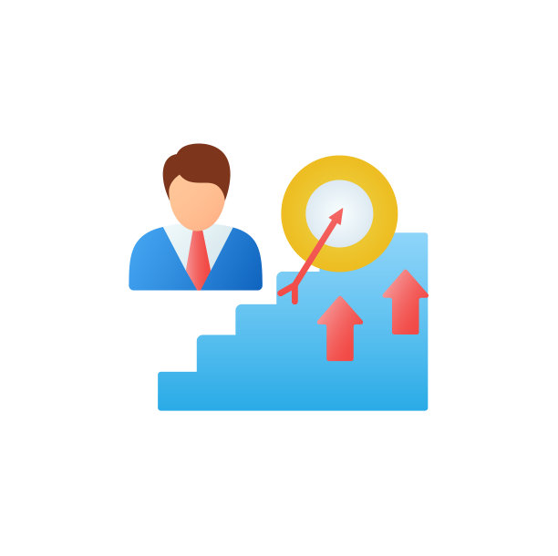 实现增长平坦图标图片下载