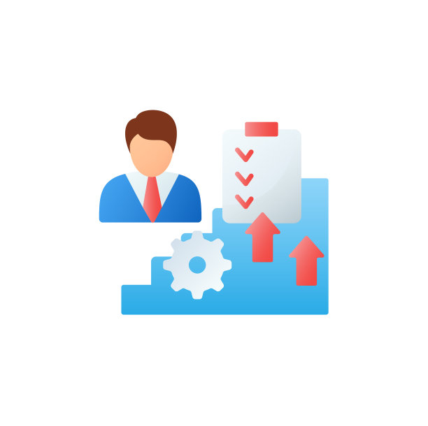 个人发展计划平面图标图片下载