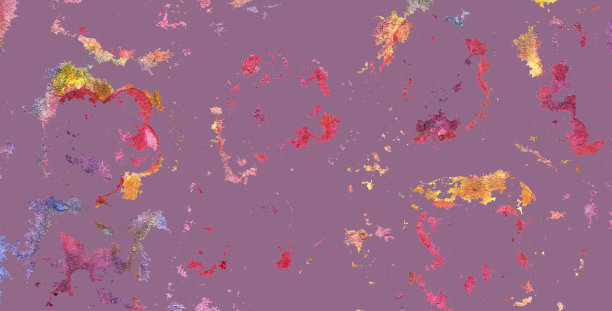 水彩抽象彩色紫色纹理与飞溅图片下载