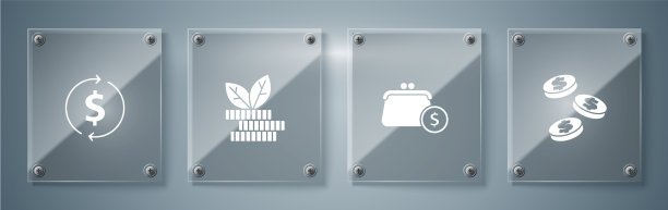 设硬币硬币与美元钱包硬币美元图片下载