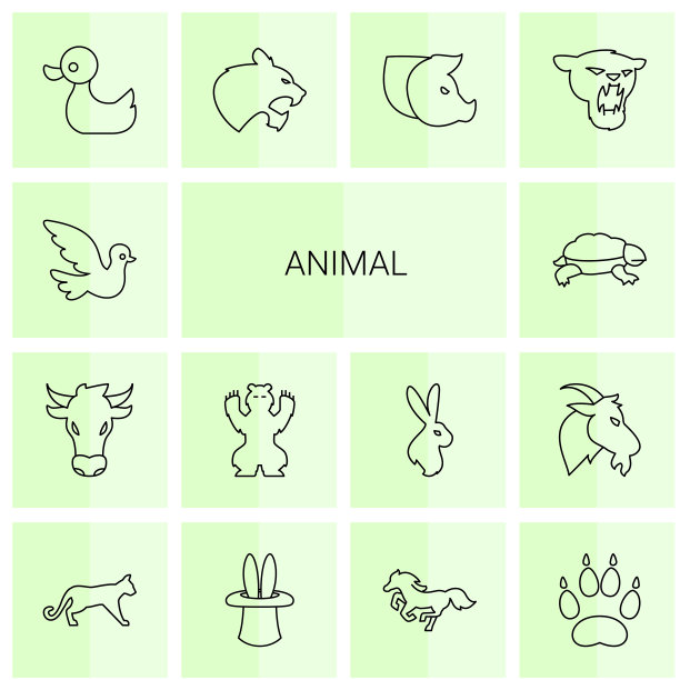 动物图标图片下载