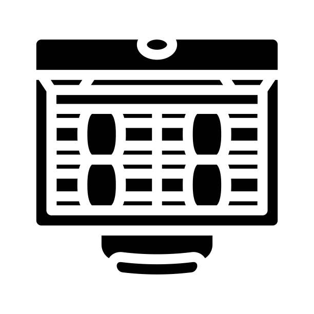 手提箱装满了钱字形图标矢量插图图片下载