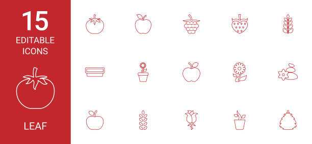 叶图标图片下载