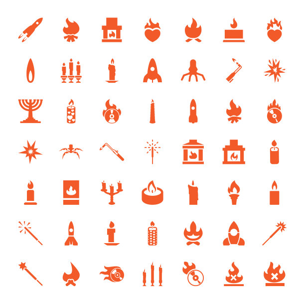 49火焰图标图片下载