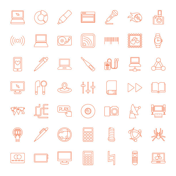 数字图标图片下载