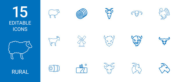 农村的图标图片下载