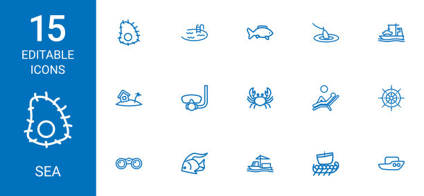 海的图标图片下载