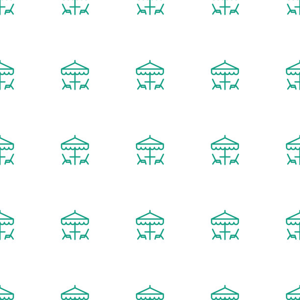 表下伞图标无缝白色图案图片下载