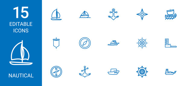 航海的图标图片下载