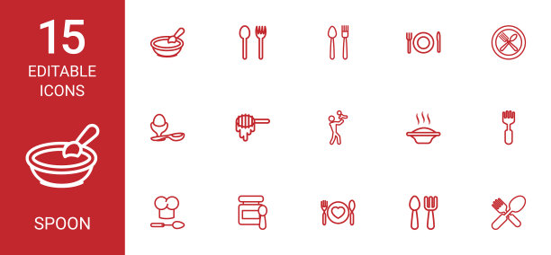 勺子的图标图片下载
