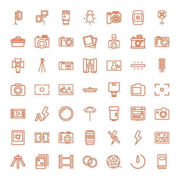 49摄影图标图片下载