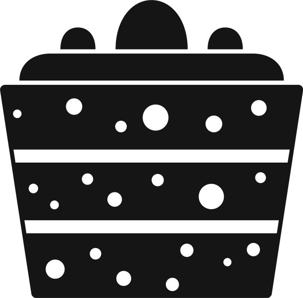 水果蛋糕图标风格简单图片下载