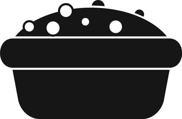 苹果蛋糕图标简约风格图片下载