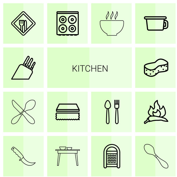 厨房里的图标图片下载