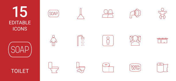 厕所的图标图片下载