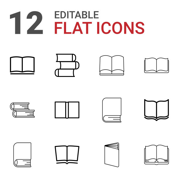 12个字典图标图片下载