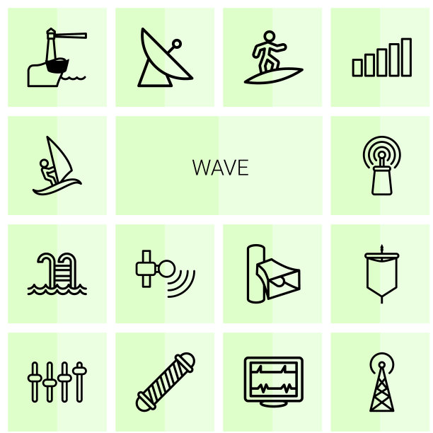 波图标图片下载