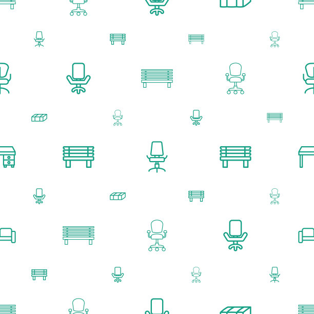 舒适的图标图案无缝白色图片下载