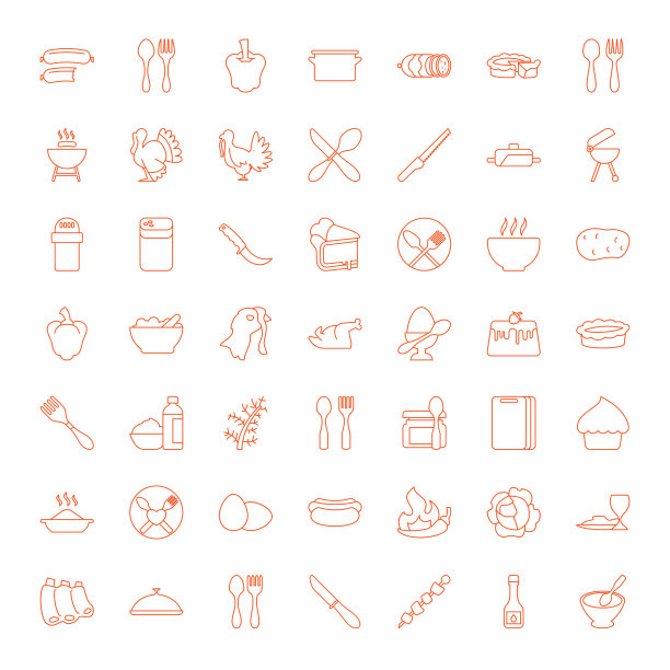 49烹饪图标图片下载