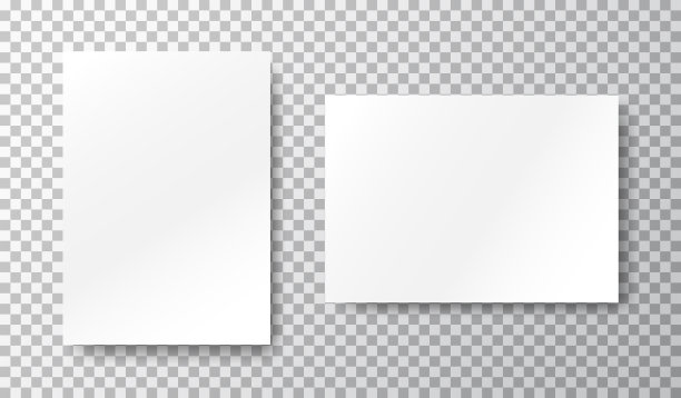 空白模型设置在透明背景白色图片下载