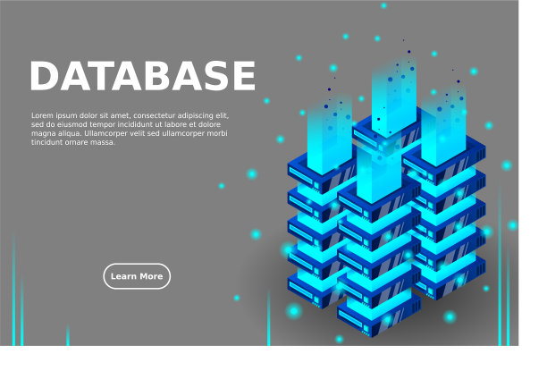 服务器室等距未来技术的图片下载