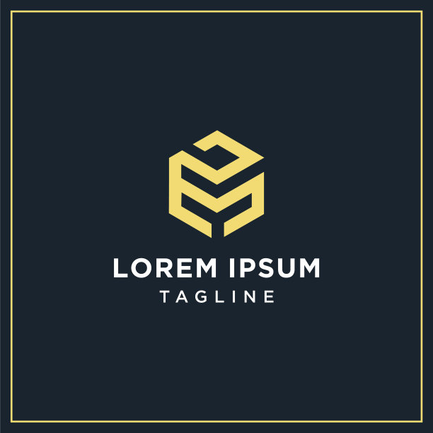 Py或PM六边形标志图片下载