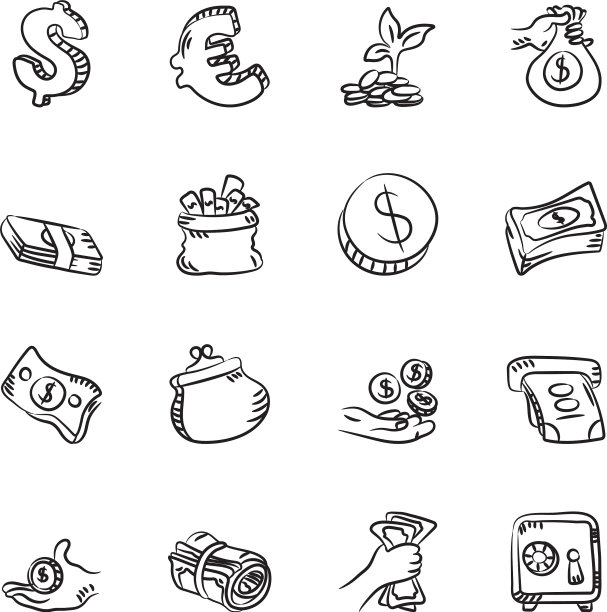 金融手绘包图片下载