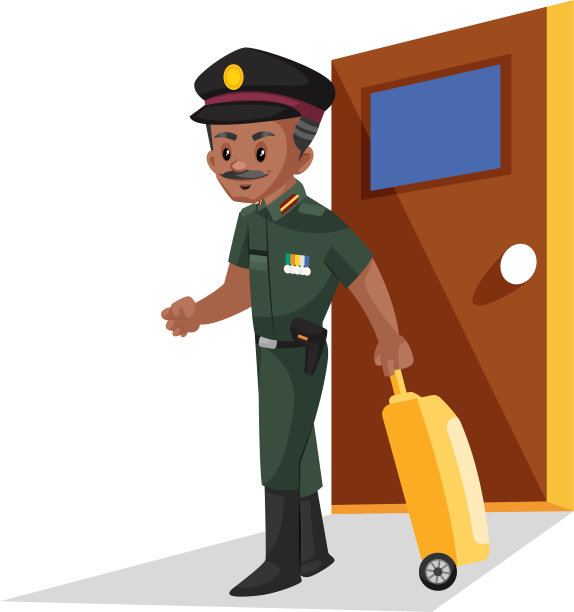 军人的卡通图片下载