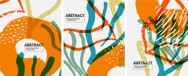 社交媒体抽象背景抽象手图片下载