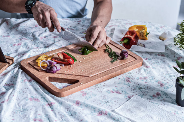 山毛榉木砧板图片下载