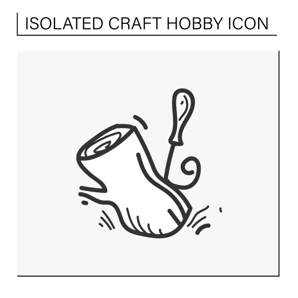 木雕手工画图标图片下载