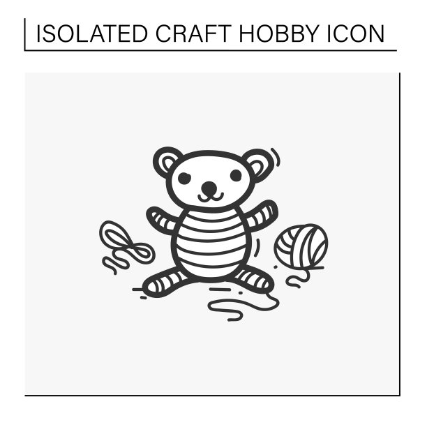 Amigurumi手工绘制图标图片下载