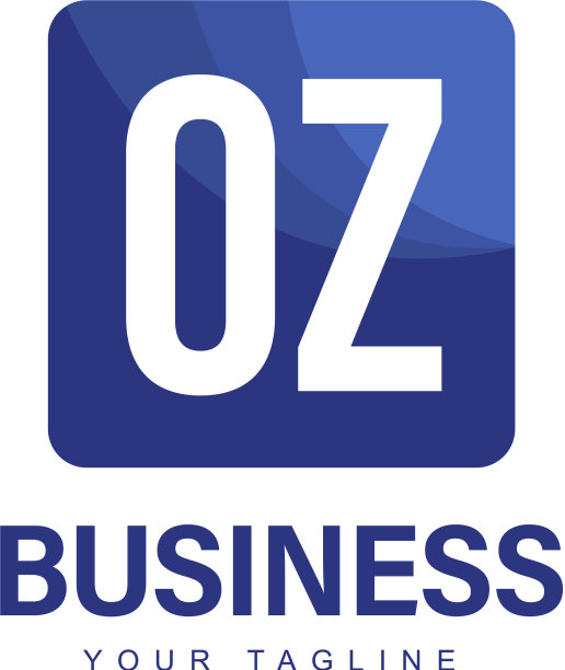 奥兹最初的标志设计具有抽象风格图片下载