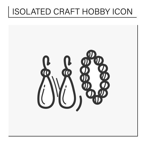 手工饰品手绘图标图片下载