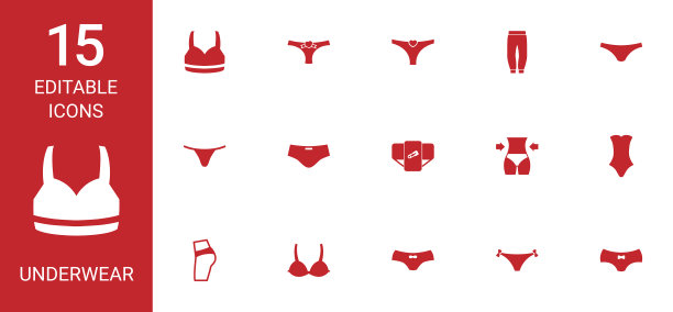 内衣的图标图片下载