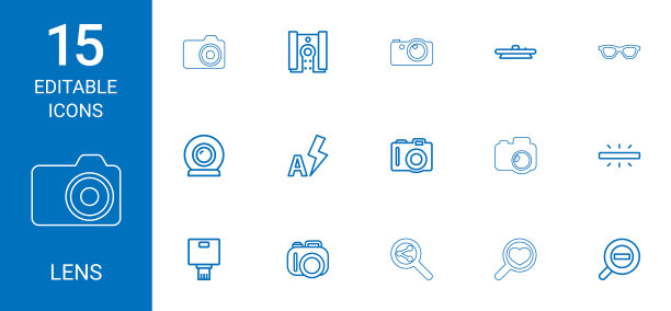 镜头图标图片下载