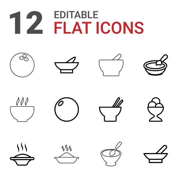 12碗图标图片下载