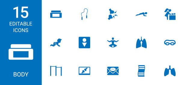 15身体图标图片下载