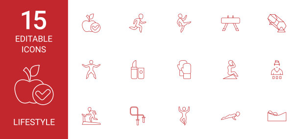 生活方式的图标图片下载