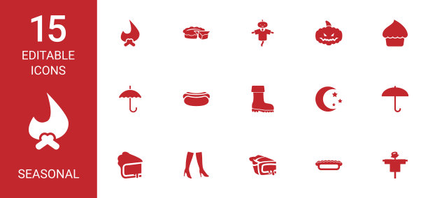 季节性的图标图片下载