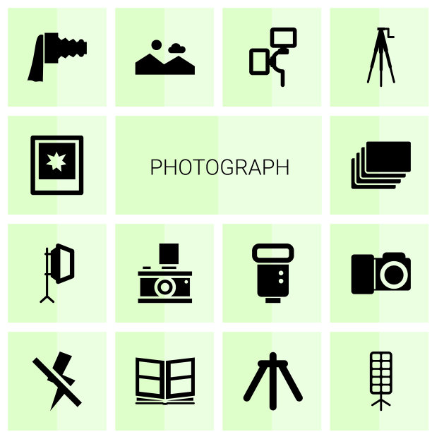 14张照片图标图片下载