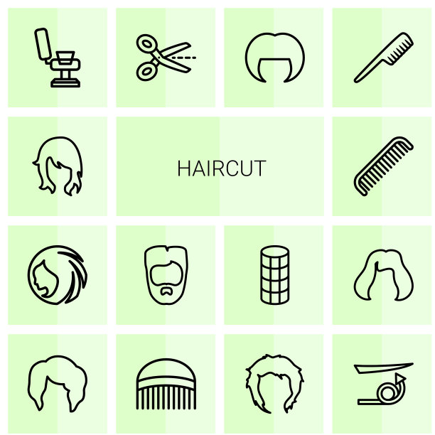 发型图标图片下载