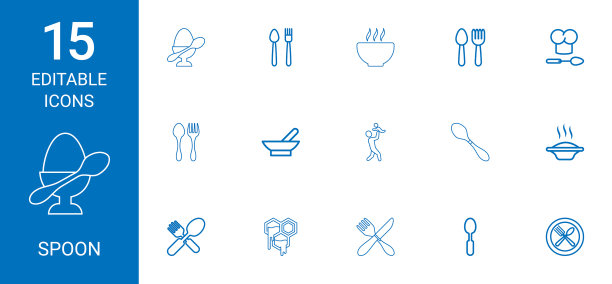 勺子的图标图片下载